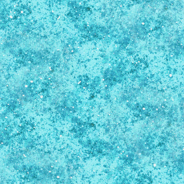 On Dragonfly Wings - Spatter Texture Turquoise Yardage Primary Image