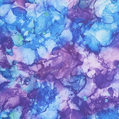 Fluidity - Pansy Digitally Printed Yardage