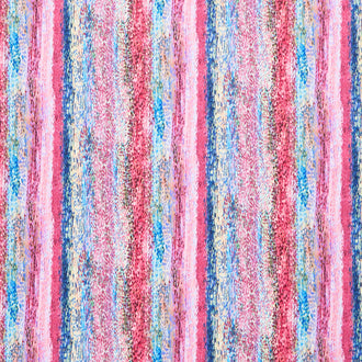 Lotus and Koi - Stripe Spring Yardage
