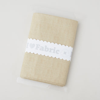 5 Yards on a Missouri Star Acrylic Bolt - Laundry Basket Favorites Linen Texture - Biscotti