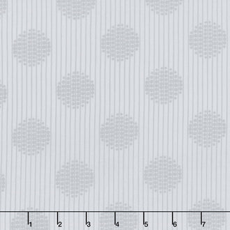 Simply Neutral - Large Dot Gray 108" Wide Backing