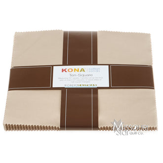Kona Cotton - Parchment Ten Squares