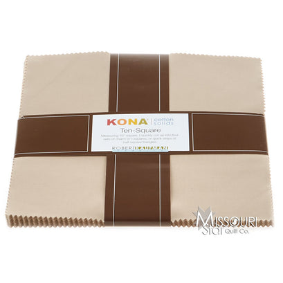 Kona Cotton - Parchment Ten Squares