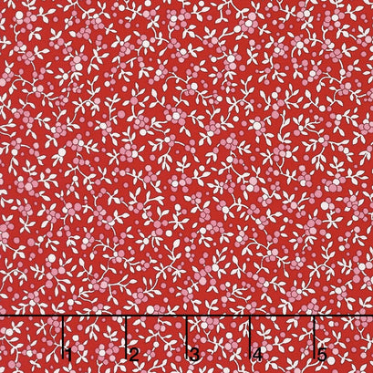 Windowsill Garden - Berries Red Yardage