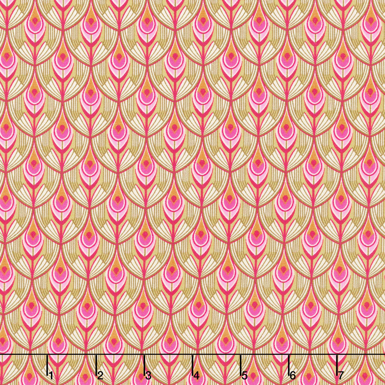Wild Abandon - Swagger Olive Yardage Primary Image