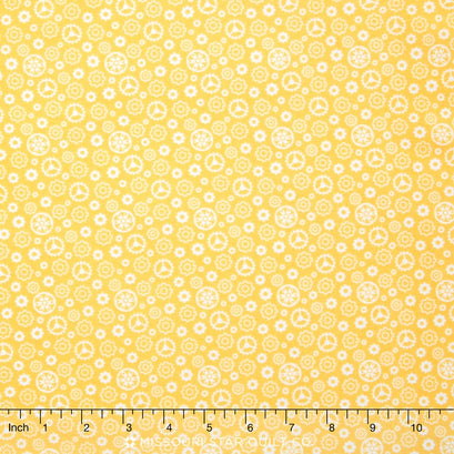 Little Flyers - Gear Yellow Yardage