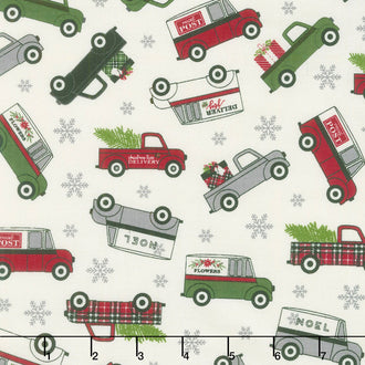 Christmas Delivery - Main Cream Yardage