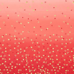 I Heart Ombre - Heart Ombre Cherry Yardage Primary Image