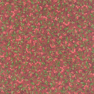 Star Of Wonder, Star Of Light - Berries Red Yardage Primary Image