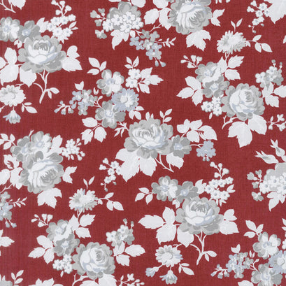 Rustic Romance - Main Red Yardage