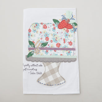 Party Without Cake Is Just A Meeting Tea Towel