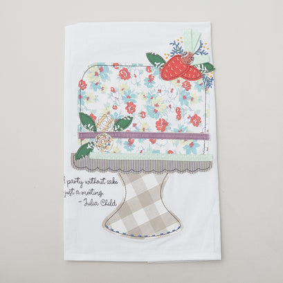 Party Without Cake Is Just A Meeting Tea Towel