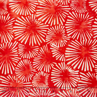 Artisan Batiks - Color Source 5 Fireworks Red Yardage