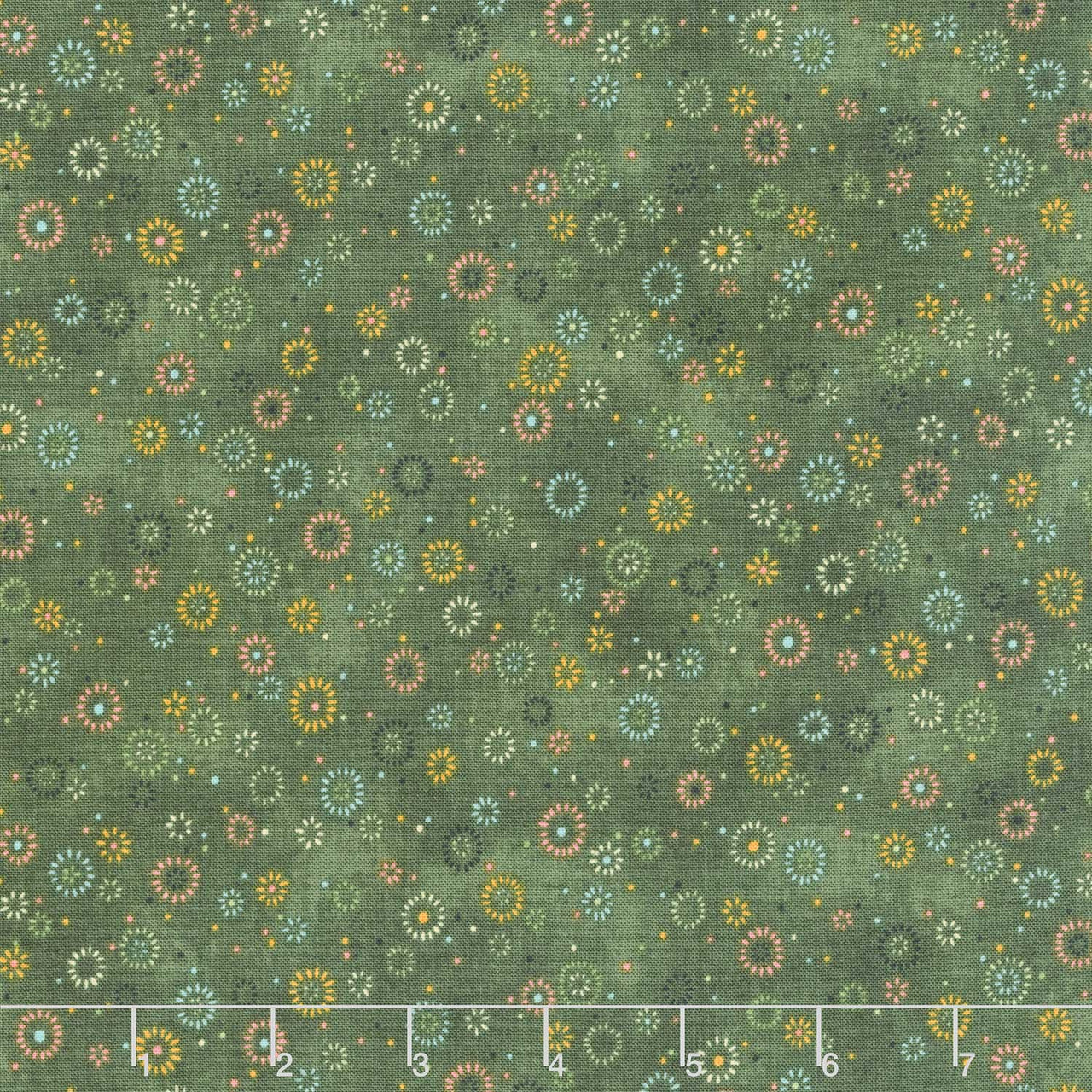 Star Of Wonder, Star Of Light - Twinkle Holly Yardage Primary Image