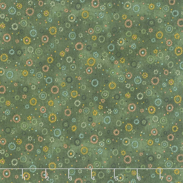 Star Of Wonder, Star Of Light - Twinkle Holly Yardage Primary Image