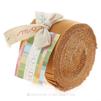 Bella Solids Hay Junior Jelly Roll