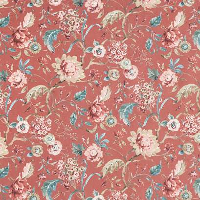 Season's Study - Floral Terracotta Yardage