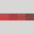 Celebrating 50 Years of Moda - Four In One Blender Print Burgundy Yardage