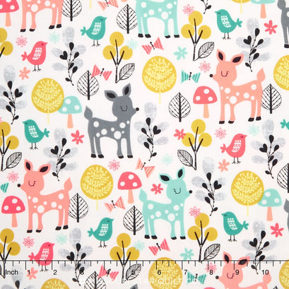 Acorn Forest - Sorbet Deer Yardage