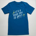 Missouri Star It's a Good Day to Quilt Deep Teal T-shirt - XL