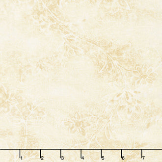 Good Measure 4 - Floral Vine Ecru 108" Wide Backing