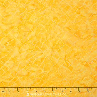 Tonga Batiks - Jelly Bean Dotty Net Citrus Yardage