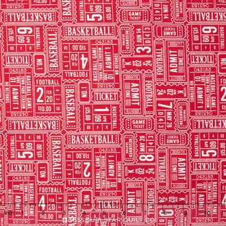 Play Ball - Ticket Red Yardage