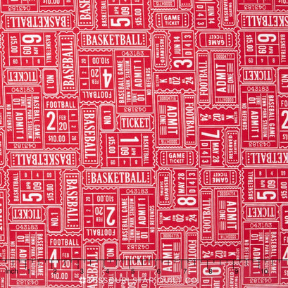 Play Ball - Ticket Red Yardage