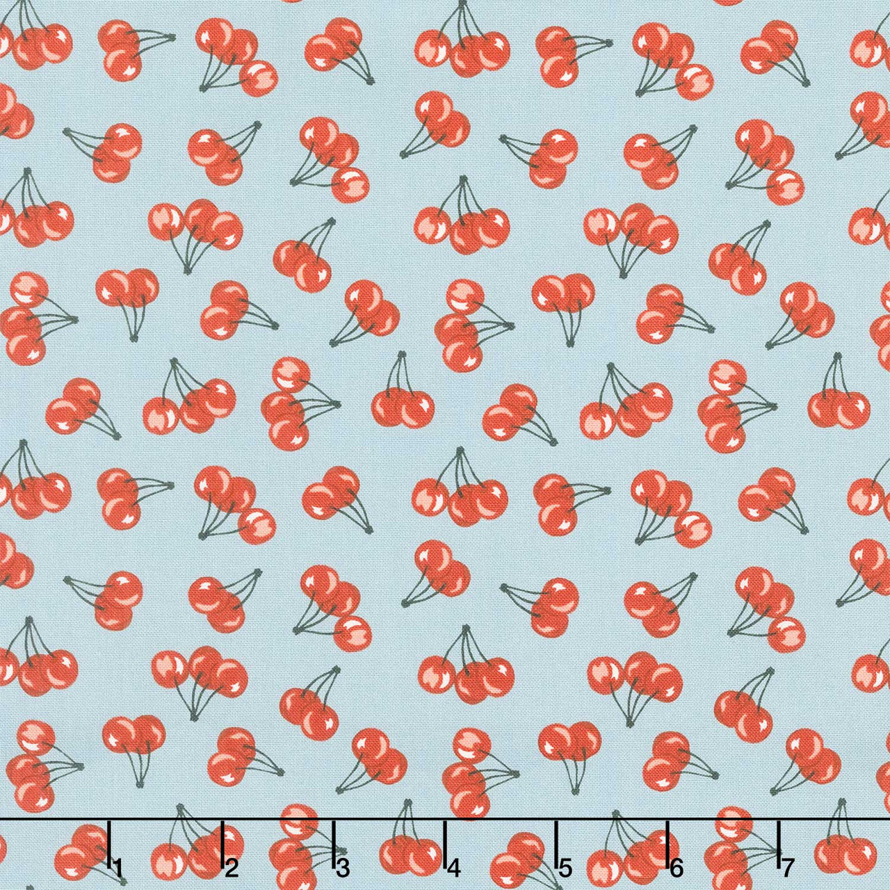 Farmstead - Farm Fresh Cherries Mountain Stream Yardage