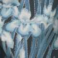 Imperial Collection 14 - Indigo Colorstory Floral Leaves Indigo Metallic Yardage