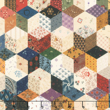 Pam's Patchwork Stars - Patchwork Stars Cheater Multi Yardage