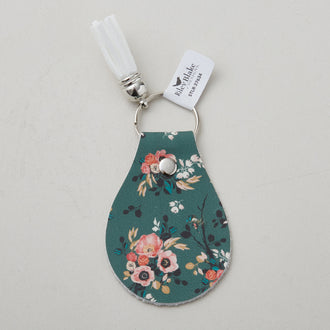 Leather Circle Key Chain - Porch Swing