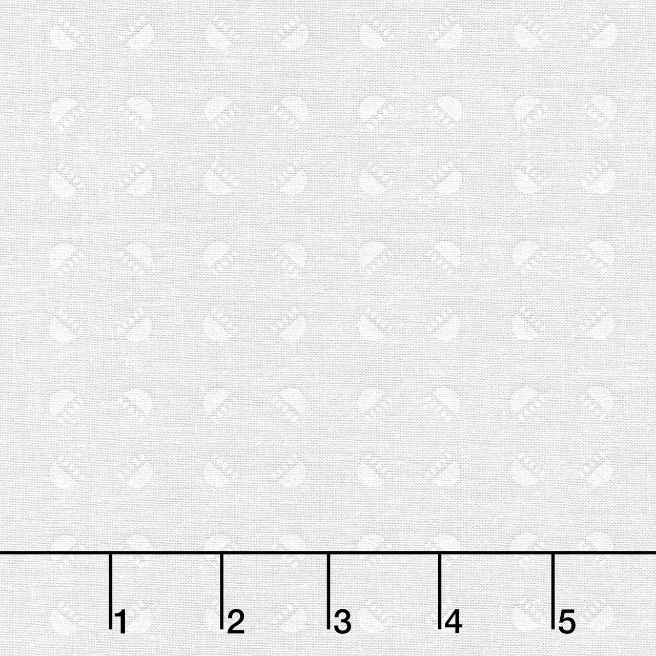 Fiesta - Party Bunting Sugar White Yardage Primary Image