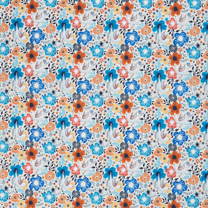 Whimsy - Birds Beige Yardage