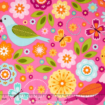 Summer Song 2 - Main Pink Yardage