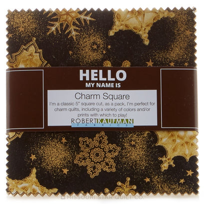 Holiday Flourish - Antique Metallic Charm Pack