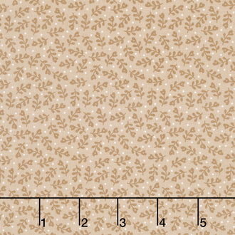 Home Town Holiday - Mistletoe Tea Dye Yardage
