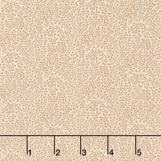 Kansas Troubles Favorites Backgrounds - Faded Vines Dandelion Yardage