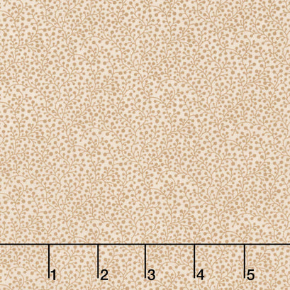 Kansas Troubles Favorites Backgrounds - Faded Vines Dandelion Yardage
