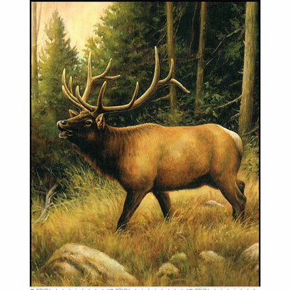 Majestic Outdoors 2 - Majestic with Elk Digitally Printed Panel