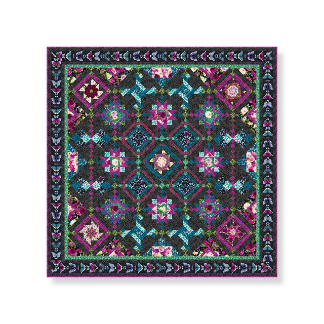 Midnight Garden Block of the Month Primary Image