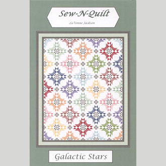 Galactic Stars Quilt Pattern