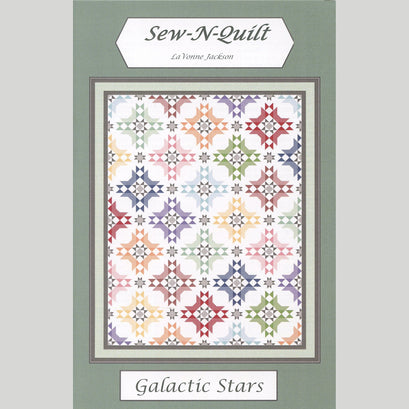 Galactic Stars Quilt Pattern