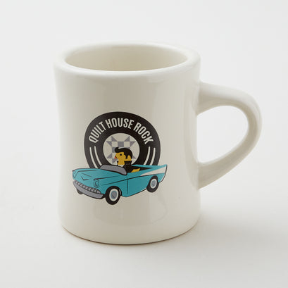 Quilt House Rock Ceramic Diner Mug