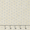 Imperial Collection 14 - Indigo Colorstory Stars Natural Metallic Yardage