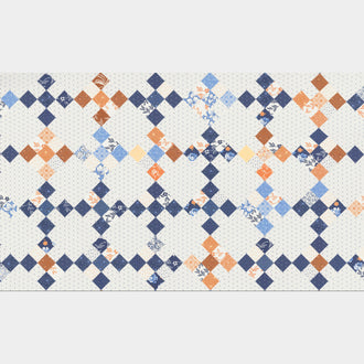 Denim and Daisies - Sweet Sixteen Patchwork Daisy Panel