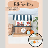 Farmers Market Collection - Fall Pumpkins Embroidery Kit Primary Image