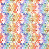 Curated in Color - Rainbow Rounds Rainbow Yardage Primary Image