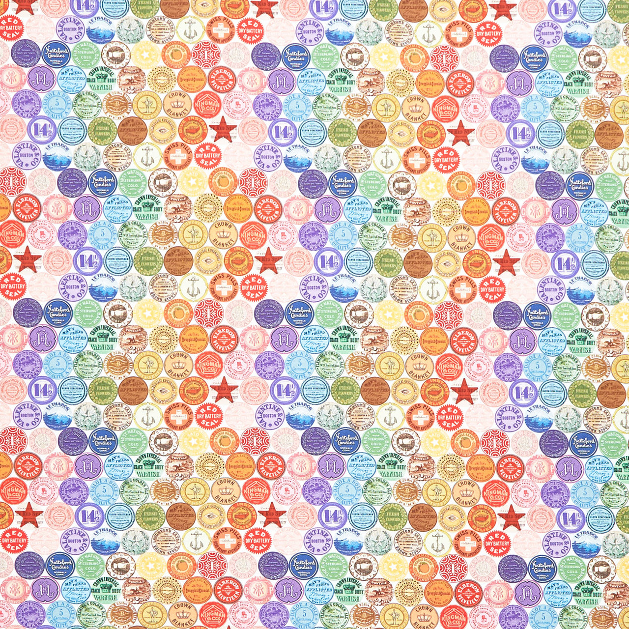 Curated in Color - Rainbow Rounds Rainbow Yardage Primary Image