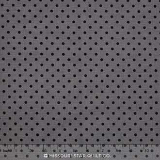 Witch Hazel - Dot Black Yardage
